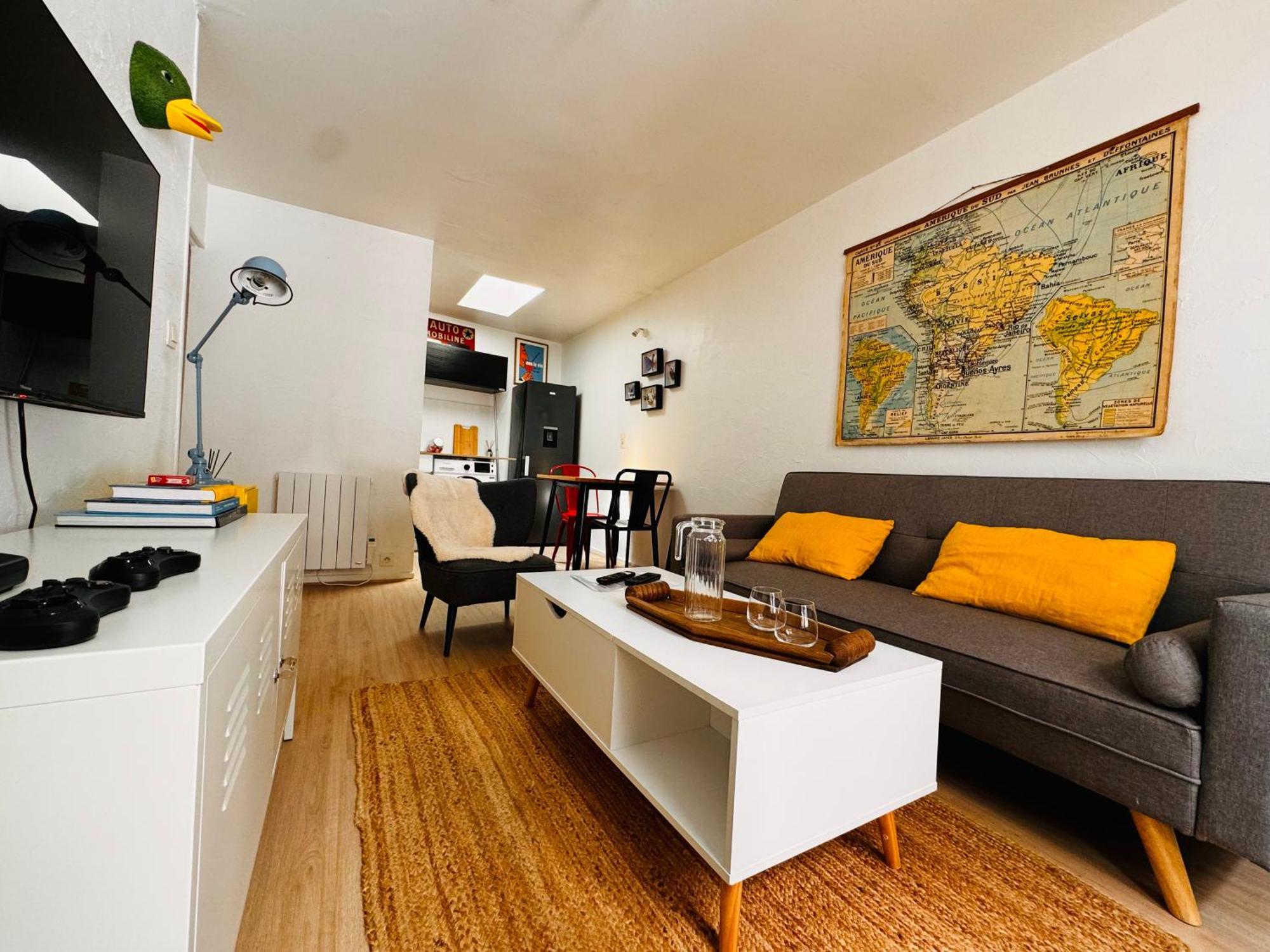 Le Petit Re, Hypercentre, Garage Prive, Terrasse Apartment นีออร์ ภายนอก รูปภาพ