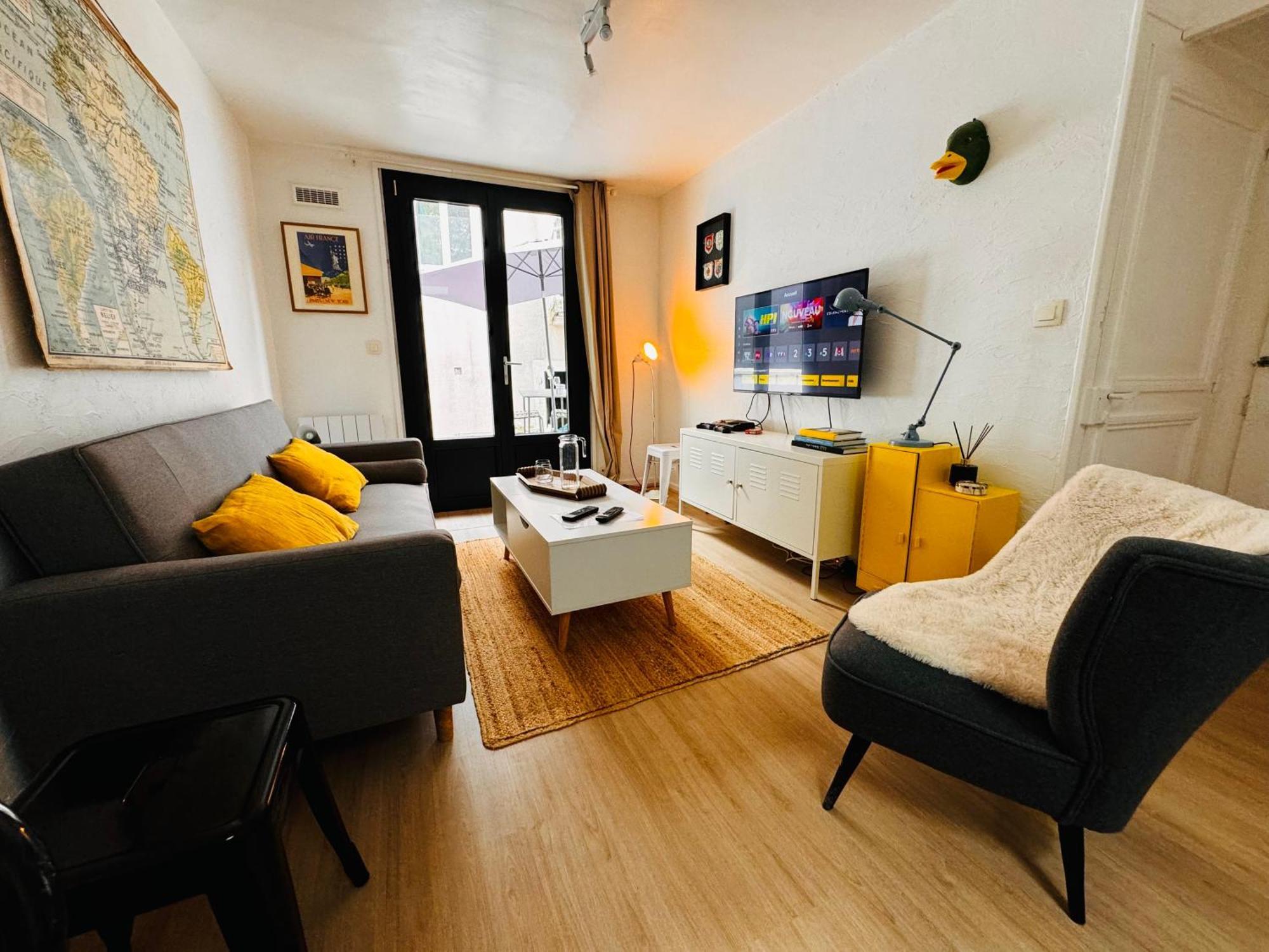Le Petit Re, Hypercentre, Garage Prive, Terrasse Apartment นีออร์ ภายนอก รูปภาพ
